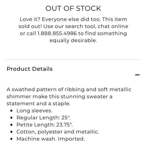 {Chico’s} Shine Detail Shannon Pullover - Picture 8 of 8